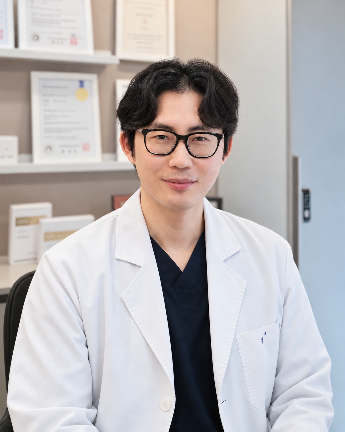 최경록 원장의 얼굴과 상반신 중심 프로필 사진
